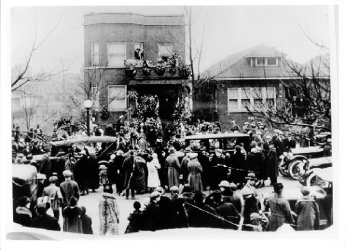 The home at 7244 S. Prairie Ave. once owned by mobster Al Capone and his 