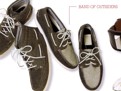 F/W 2009: Band of Outsiders for Sperry F/W 2009: Band of Outsiders for Sperry