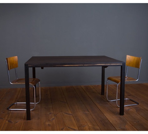 Rainer Spehl's Smoked Oak Table Rainer Spehl's Smoked Oak Table