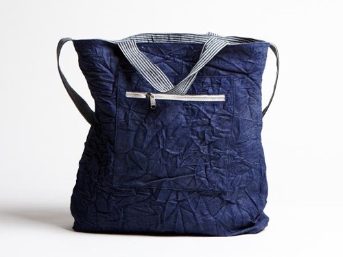 Hope Denim Shopping Bag