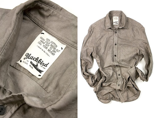 Naturally Dyed Oxford Shirts by Blackbird