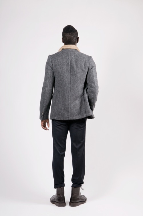 Dries Van Noten Beaton Herringbone Jacket