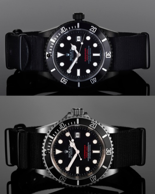 Project X Designs Rolex "Double Red" Submariners