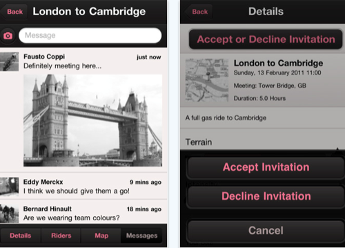 Introducing | Rapha Rendezvous iPhone App