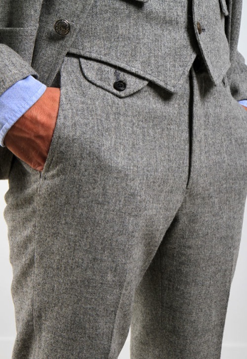 The Fall Suit | Band of Outsiders 3-Piece Tweed Tailored Suit