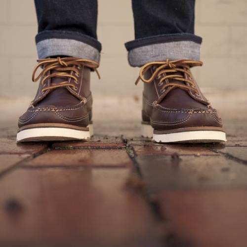 The Want | Oak Street Bootmakers Vibram Sole Camp Boot