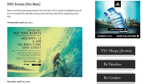 Por Homme | NYC Events [For Men]