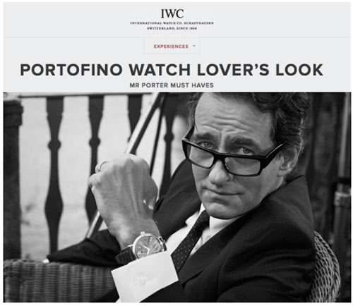 IWC x MR PORTER | Portofino Watch Lover's Look