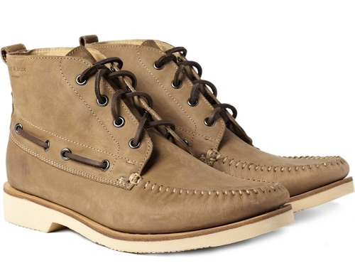 High top deals boat shoes