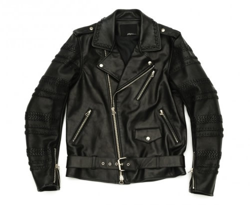 3.1 Phillip Lim Motorcycle Jacket with Hand Braided Sleeves