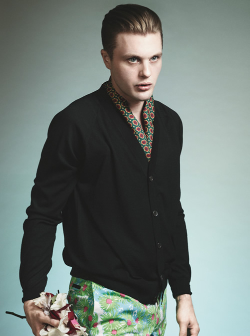 Prada Spring/Summer 2012 Men's Campaign with Michael Pitt