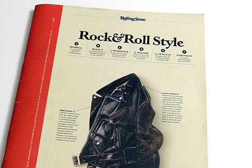 Rolling Stone Italy Debuts Rock & Roll Style, Vol. 1